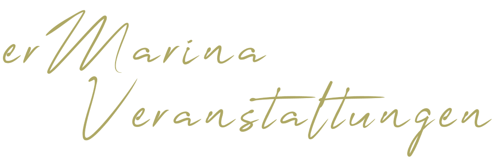 Schriftzug Veranstaltungen erMarina auf dem Eventschiff Bodensee